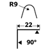 Лопатка / шпатель S4 для монтажу натяжних стель  Line_S4 фото 2